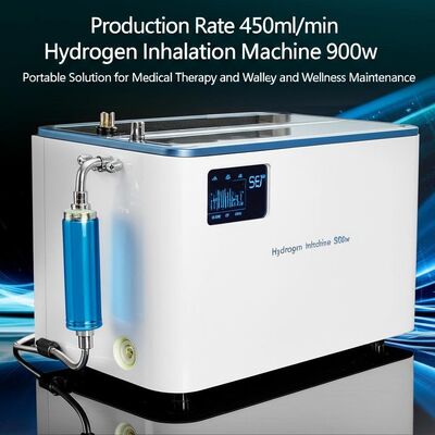 Good price Production Rate 450mlmin Hydrogen Inhalation Machine 900w Portable Solution for Medical Therapy and Wellness Maintenance オンライン