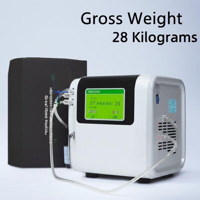 Good price Gross Weight 28 Kilograms Hydrogen Inhalation Machine With Daily Usage One Half Hour Per Day Packaged in Gift Box Great for Medical オンライン